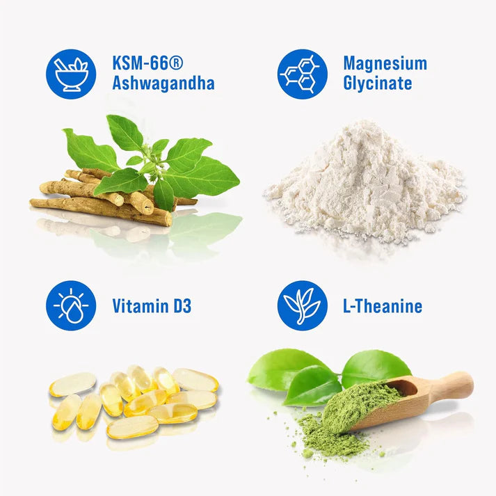 Supercalm® – Fórmula Natural Anti-Estrés sin Azúcar – Reduce el Cortisol y Promueve la Calma