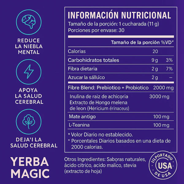 Yerba Magic® 330 g– Más Energía, Menos Pesadez Pack x2