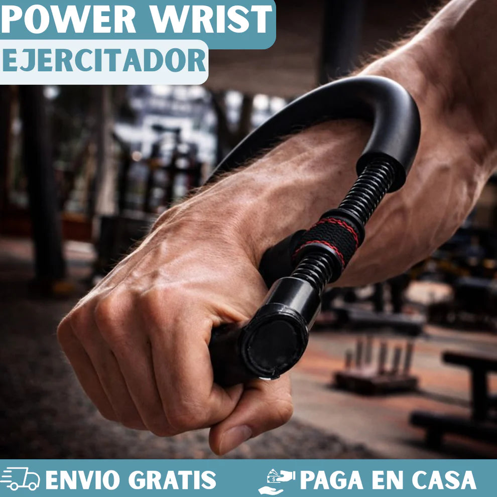 Power Wrist Pro™ - Consigue antebrazos gruesos y un agarre de acero en casa con solo 10 minutos al día.