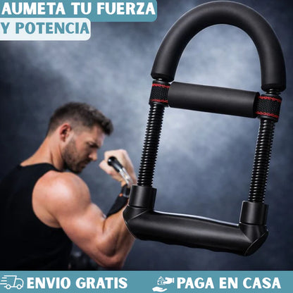 Power Wrist Pro™ - Consigue antebrazos gruesos y un agarre de acero en casa con solo 10 minutos al día.