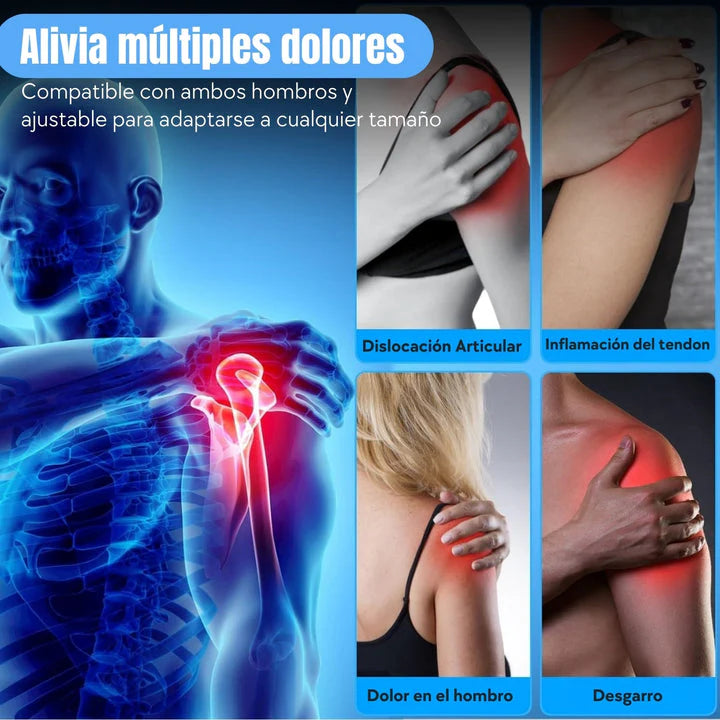 TERMOFLEX™ Hombrera Térmica Con Cable USB | Alivio del dolor Sin Cirugía.