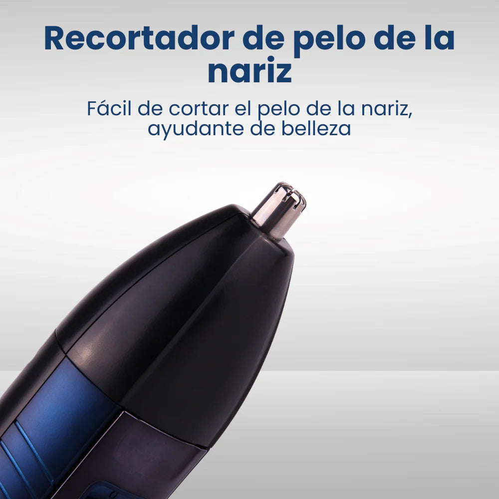 BarberMax™ Afeitadora 3 en 1: Precisión total para barba, cabello, nariz y pecho.
