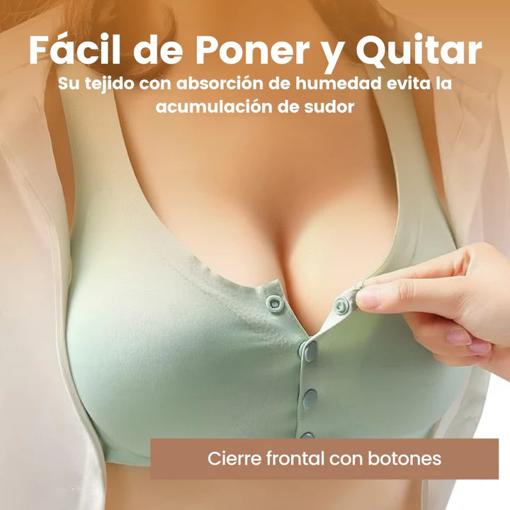 Svelta® Sujetador Transpirable con Botones Frontales