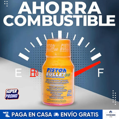 Piston Bullet 60ML™  Limpia tu motor (Paga 1 recibe 2 gratis)
