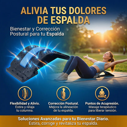 Repox® Relaja, descomprime y alivia la zona lumbar🎁 Regalo incluido: 10 parches lumbares.