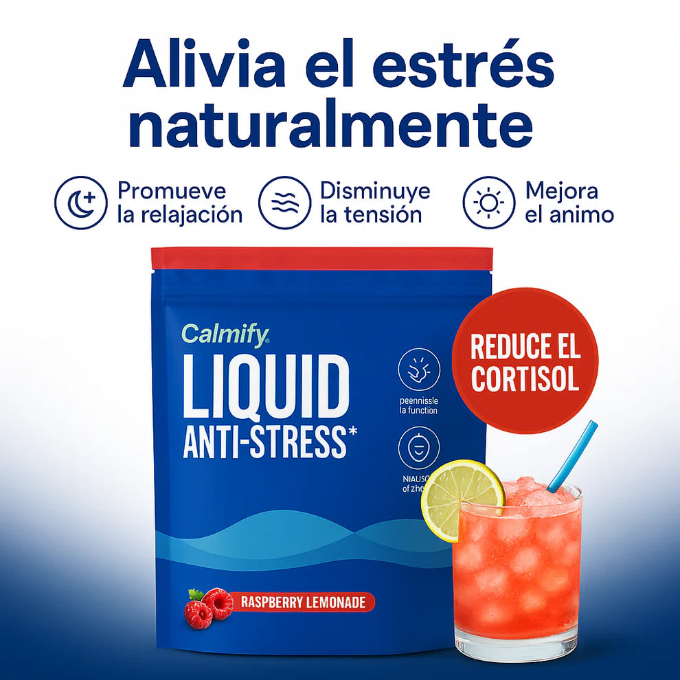 Supercalm® – Fórmula Natural Anti-Estrés sin Azúcar – Reduce el Cortisol y Promueve la Calma