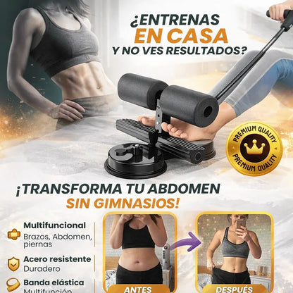 DUO-FIT™ | Gimnasio Portátil: Abdomen Plano y Cuerpo Tonificado en 15 Minutos sin Salir de casa.