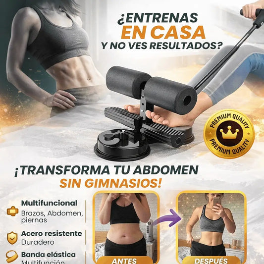 DUO-FIT™ | Gimnasio Portátil: Abdomen Plano y Cuerpo Tonificado en 15 Minutos sin Salir de casa.