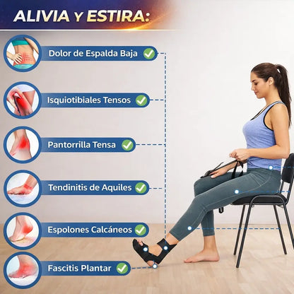 Step™ Banda de Estiramiento, Alivia el dolor de fascitis plantar y talón sin filtraciones ni cirugías.