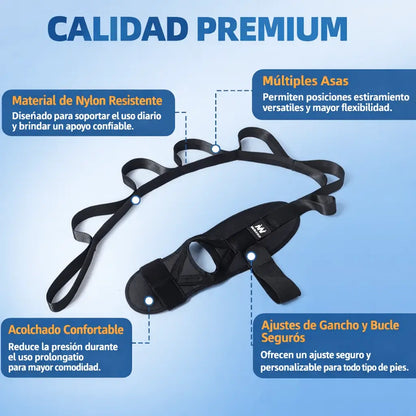 Step™ Banda de Estiramiento, Alivia el dolor de fascitis plantar y talón sin filtraciones ni cirugías.