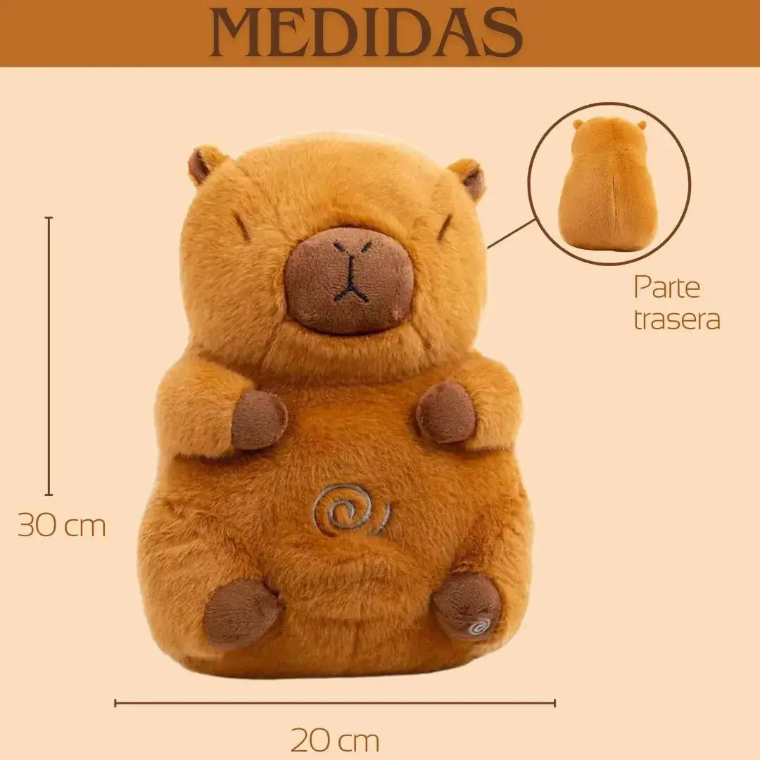 Peluche Capibara Respira Y Tranquiliza con Sonido Musical